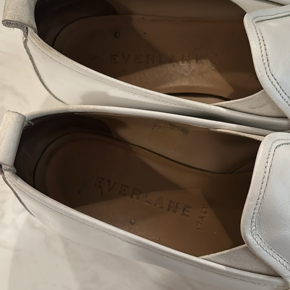Everlane White Leather Loafer - Picture 2 of 7